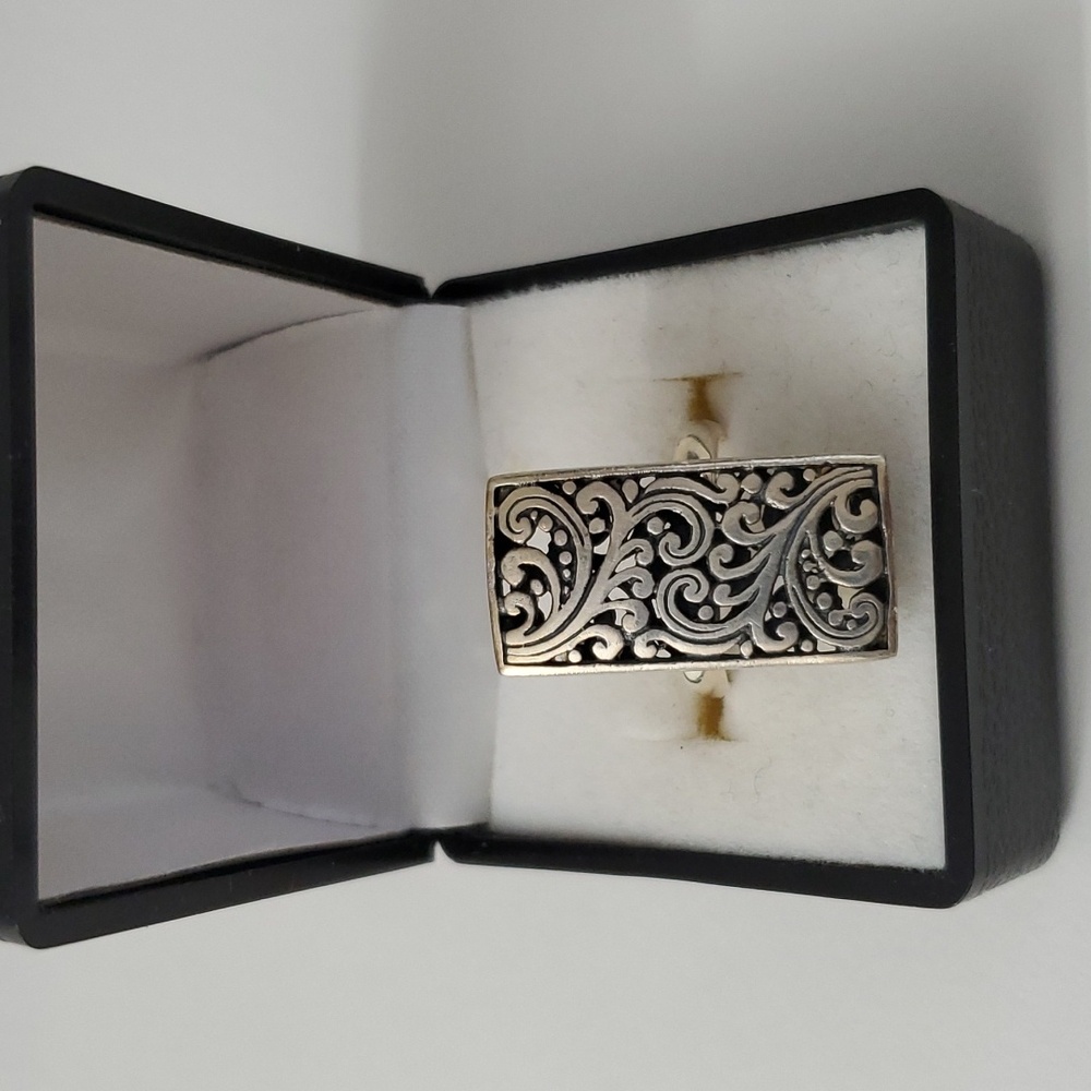 Sterling Silver 925 Artistic Ring - Picture 2 of 8